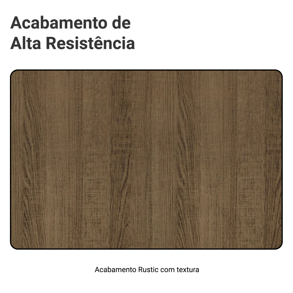 Balcão para Forno/Micro-ondas 70 cm 1 Gaveta (Sem Tampo) Rustic Madesa - Image 10