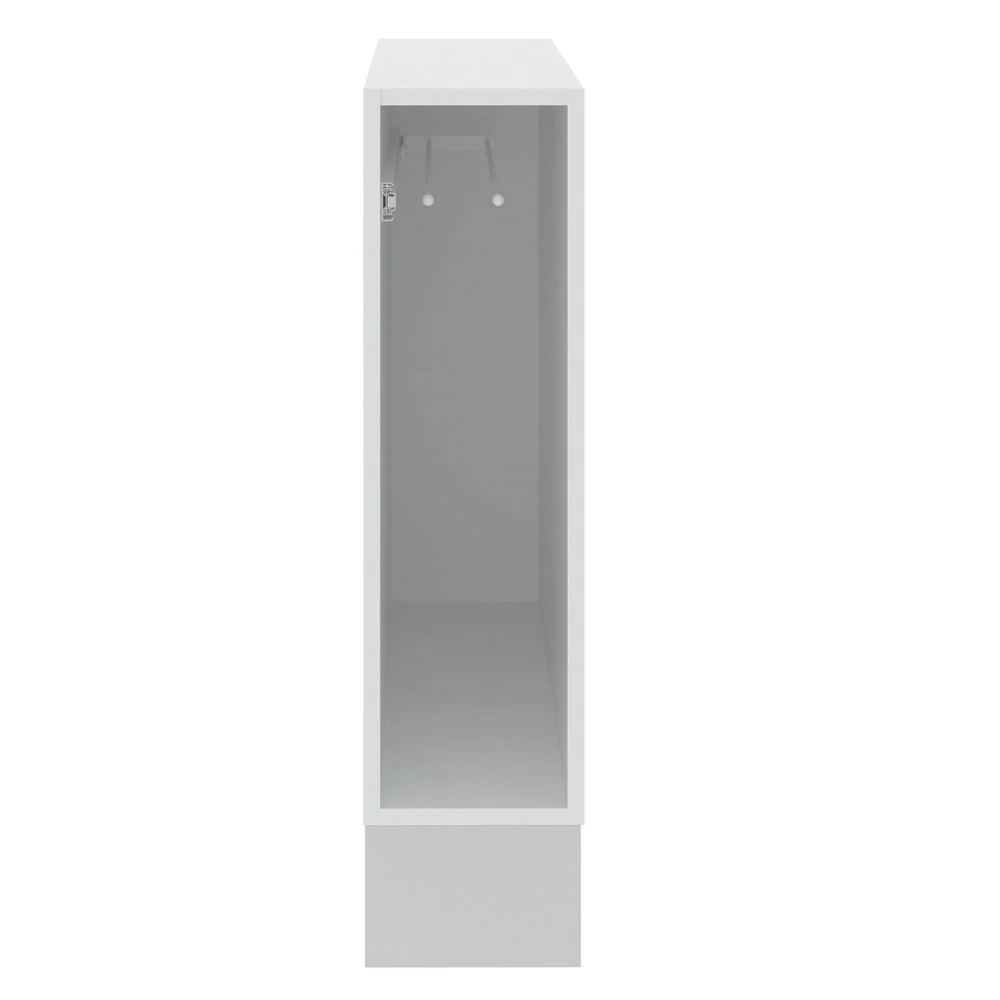 Balcão Porta-Pano 20 x 60 cm (Sem Tampo) para Cozinhas Branco Madesa - Image 4
