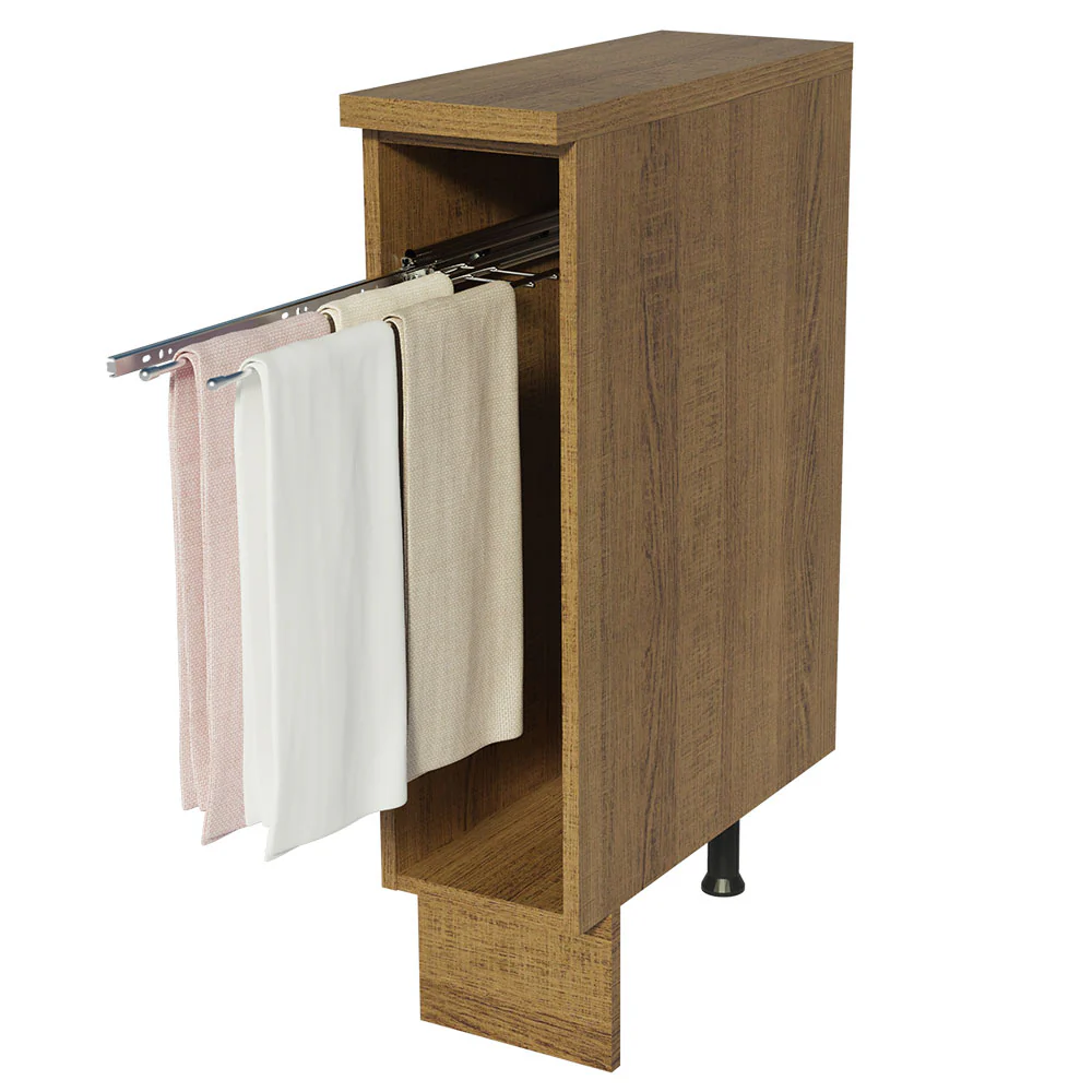 Balcão Porta-Pano 20 x 60 cm (Com Tampo) para Cozinhas Rustic Madesa - Image 3