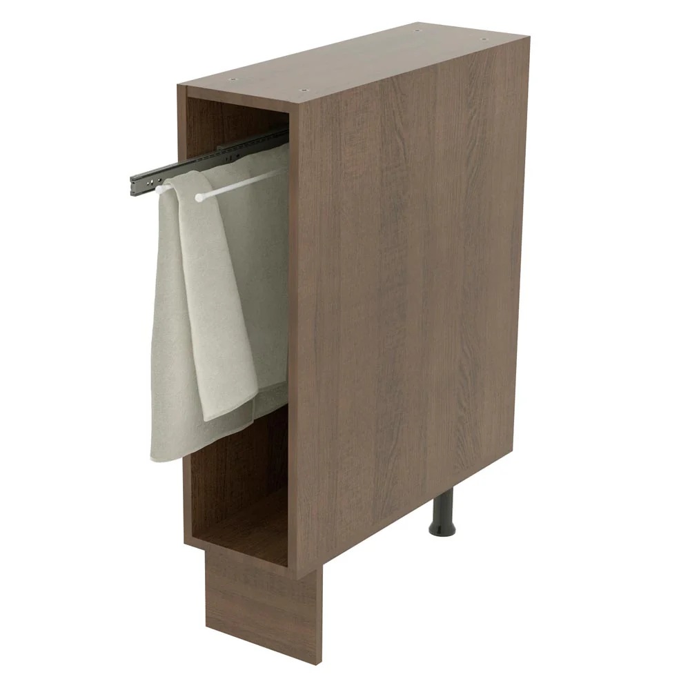 Balcão Porta-Pano 20 x 60 cm (Sem Tampo) para Cozinhas Rustic Madesa - Image 3