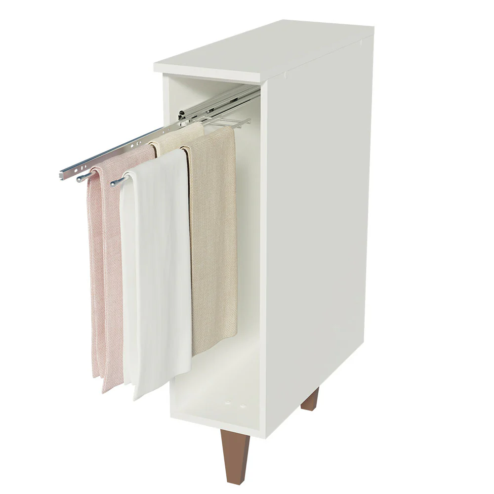 Balcão Porta-Pano Madesa Reims 20 cm Branco - Image 4