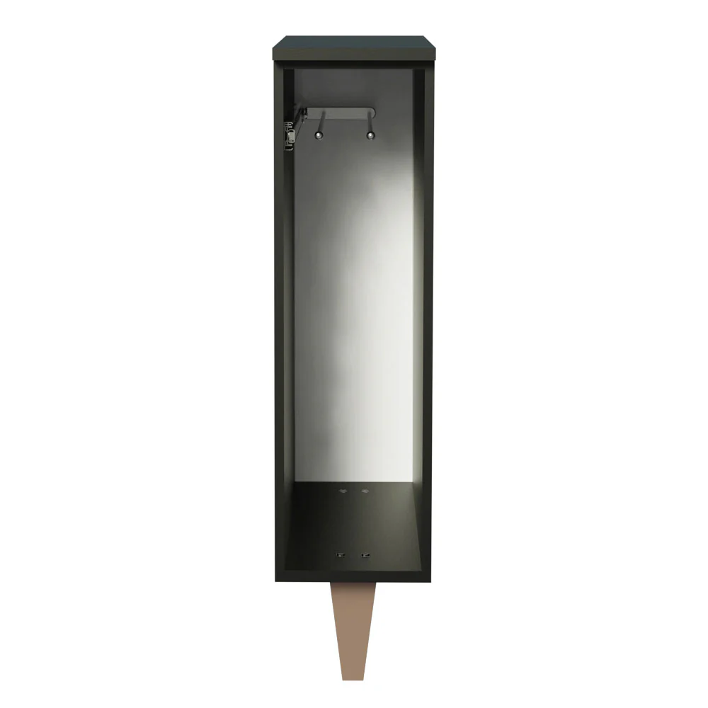Balcão Porta-Pano Madesa Reims 20 cm Preto - Image 8