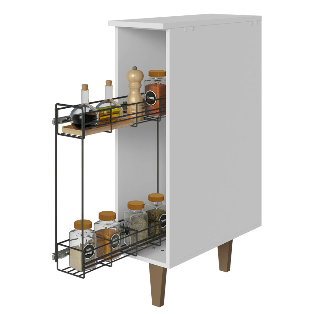 Balcão Porta-Temperos Branco Reims Madesa - Image 3