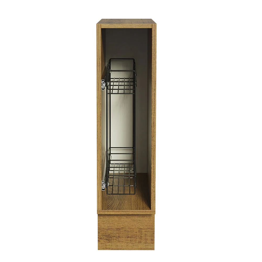 Balcão Porta-Temperos 20 x 60 cm (Sem Tampo) para Cozinhas Rustic Madesa - Image 9