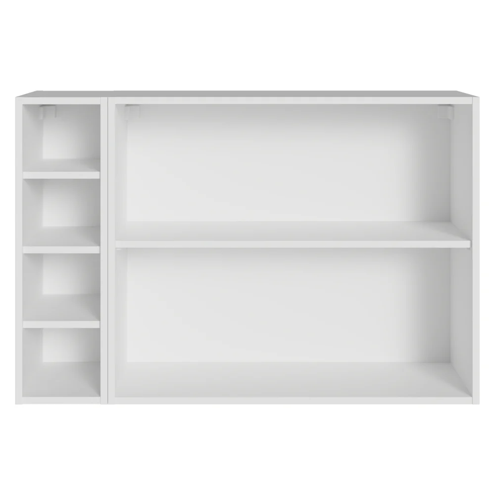 Buffet Aparador com Adega 100cm 2 Portas Branco/Verde Vik Madesa 16 - Image 11