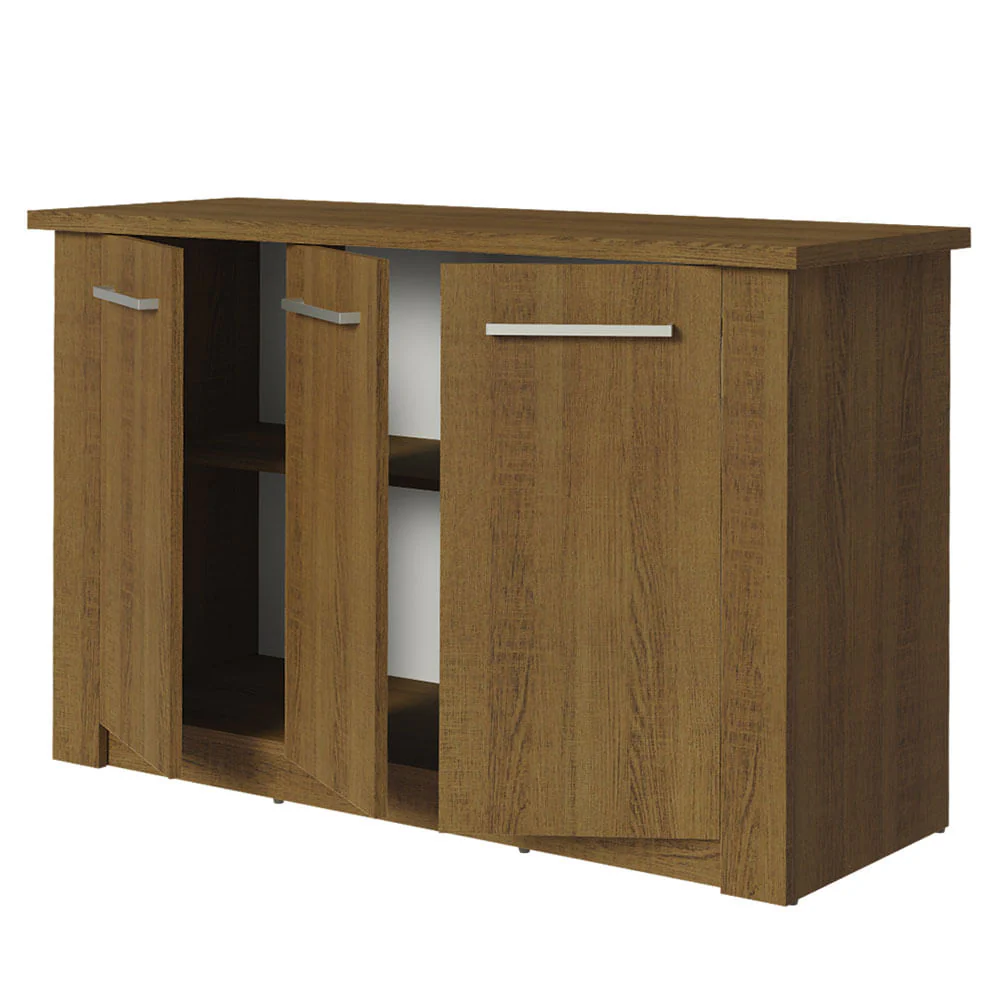 Buffet Aparador para Sala de Jantar Madesa 3 Portas Rustic - Image 5