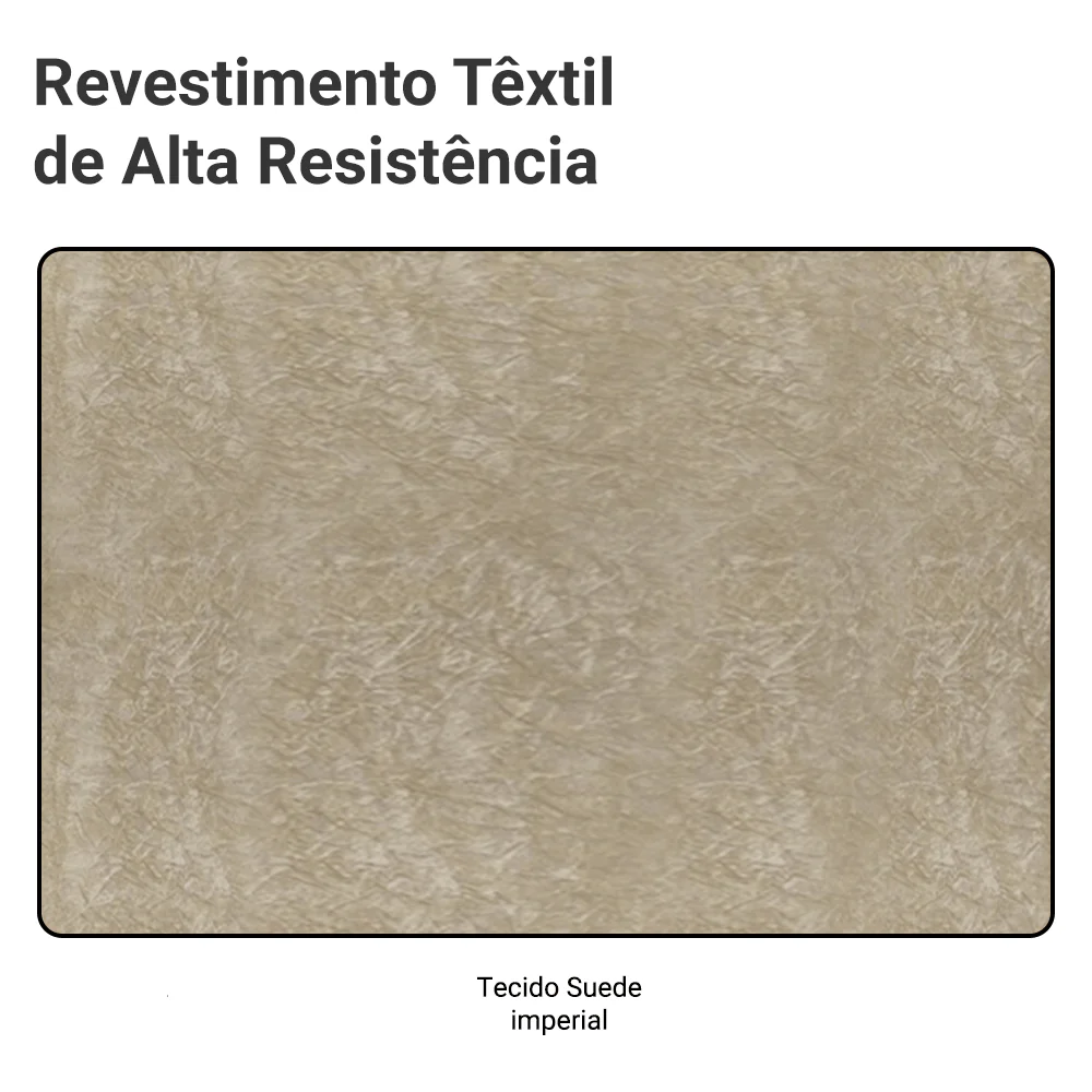 Cabeceira Estofada Modular Kit 6 Peças para Camas de Solteiro Imperial Madesa - Image 7