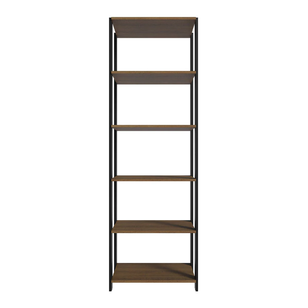 Guarda-Roupa Closet Modulado Valencia 59cm Rustic/Preto Madesa - Image 7