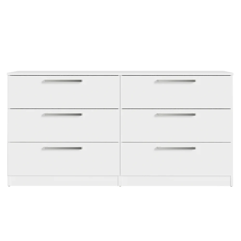 Cômoda com 6 Gavetas Branco Laura Madesa - Image 6