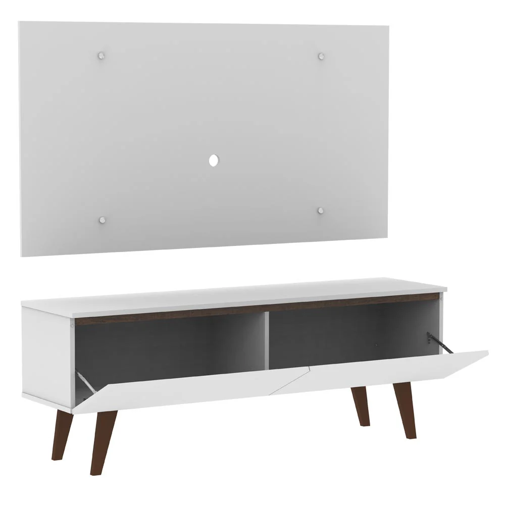 Rack Madesa Le Mans e Painel para TV até 55 Polegadas 2 Portas Branco - Image 5