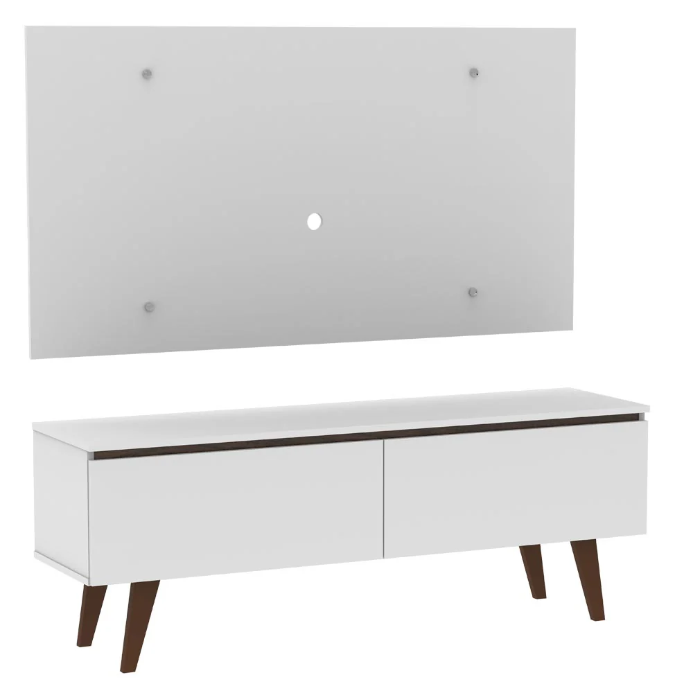Rack Madesa Le Mans e Painel para TV até 55 Polegadas 2 Portas Branco - Image 7