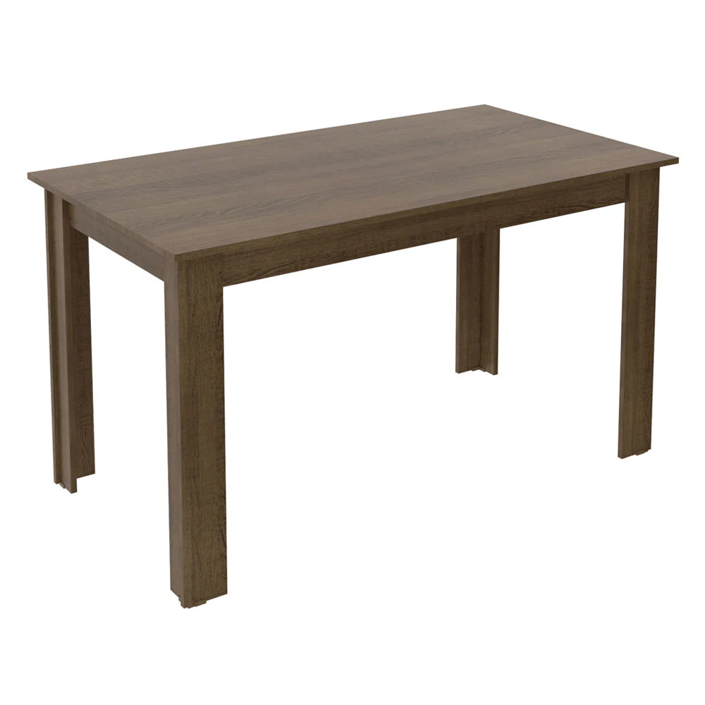 Conjunto Sala de Jantar Madesa Analu Mesa Tampo de Madeira com 6 Cadeiras Rustic/Sintético Bege - Image 9