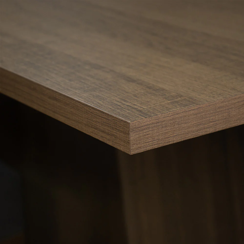 Conjunto Sala de Jantar Mesa Tampo de Madeira 4 Cadeiras Rustic/Silver Keila Madesa - Image 6
