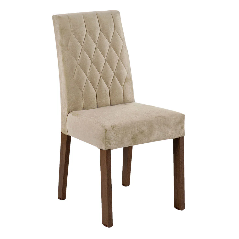 Conjunto Sala de Jantar Mesa Tampo de Madeira 6 Cadeiras Rustic/Imperial Allegro Madesa - Image 4