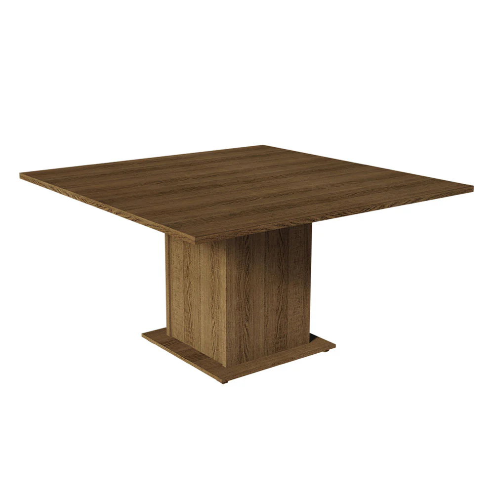 Conjunto Sala de Jantar Mesa Tampo de Madeira 8 Cadeiras Rustic/Imperial Doris Madesa - Image 6