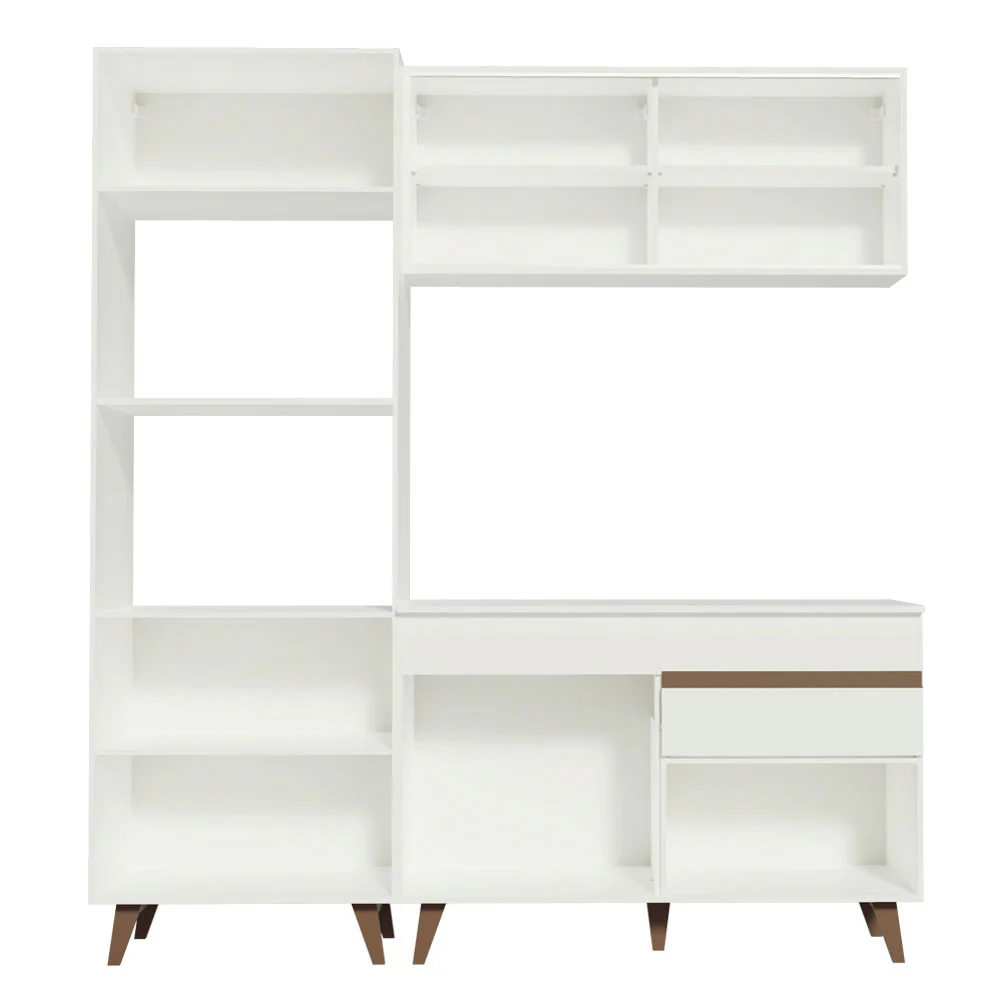 Armário de Cozinha Compacta 190cm Branco Reims Madesa 02 - Image 12
