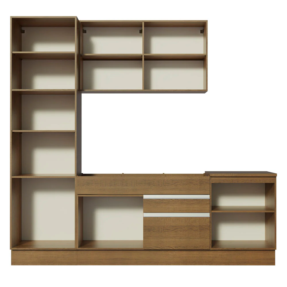 Armário de Cozinha Completa 240cm Rustic Bari Madesa 01 - Image 11