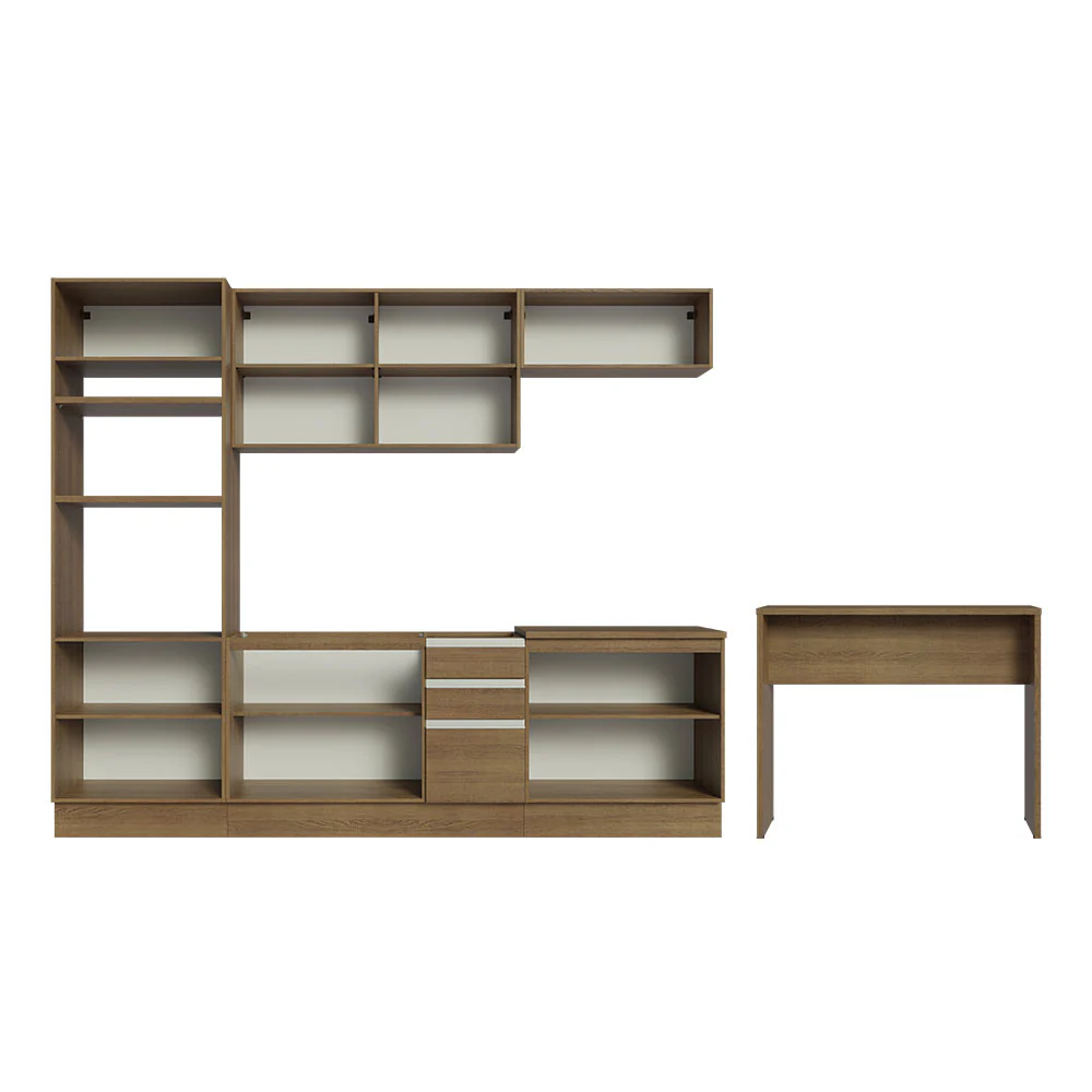 Armário de Cozinha Completa 315cm Rustic Glamy Madesa 02 - Image 12
