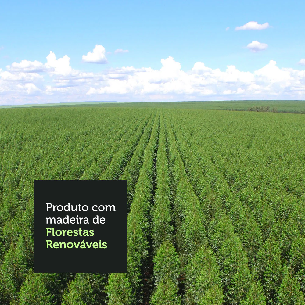 Armário de Cozinha Completa 280cm Branco/Rustic Marcela Madesa 03 - Image 10
