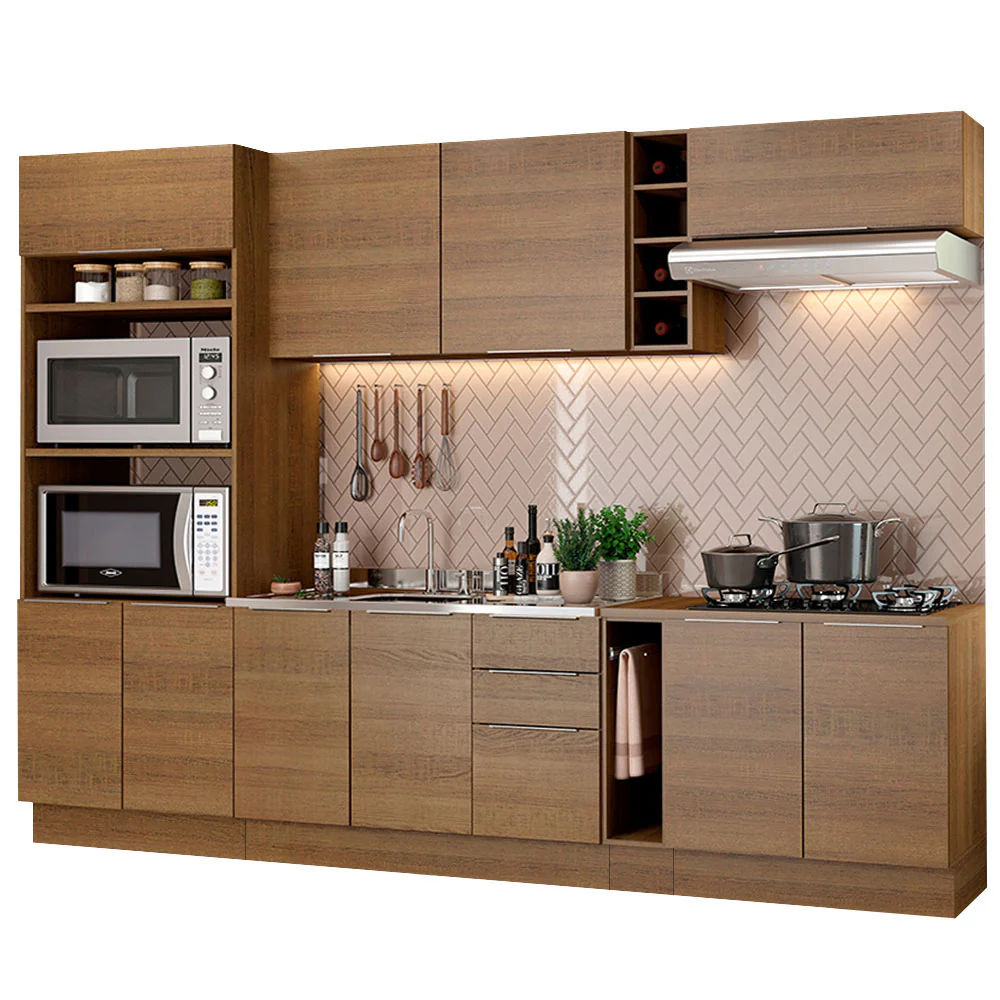 Armário de Cozinha Completa 290cm Rustic Stella Madesa 01 - Image 2