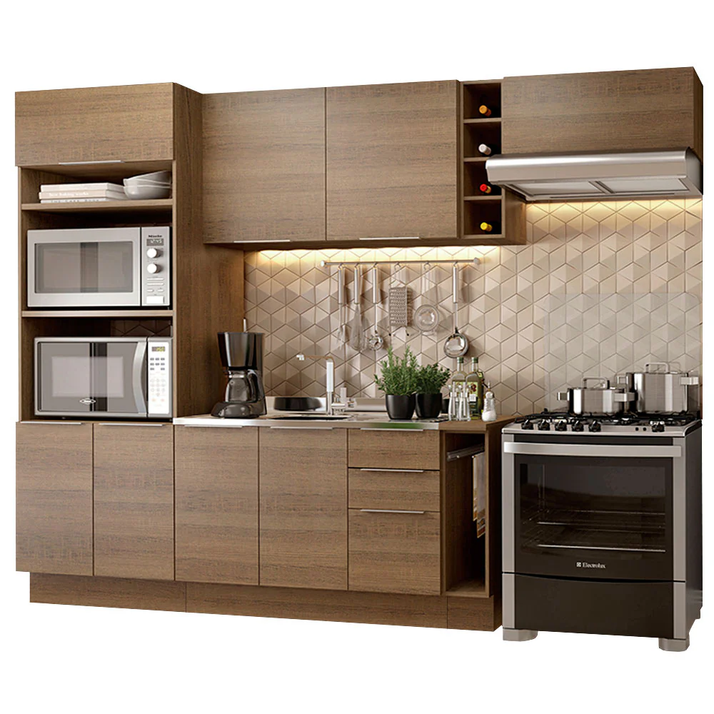 Armário de Cozinha Completa 290cm Rustic Stella Madesa 02 - Image 2