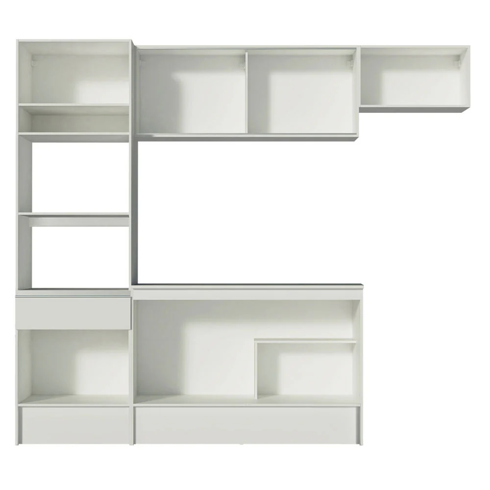 Armário de Cozinha Completa 240cm Branco Topazio Madesa 01 - Image 10