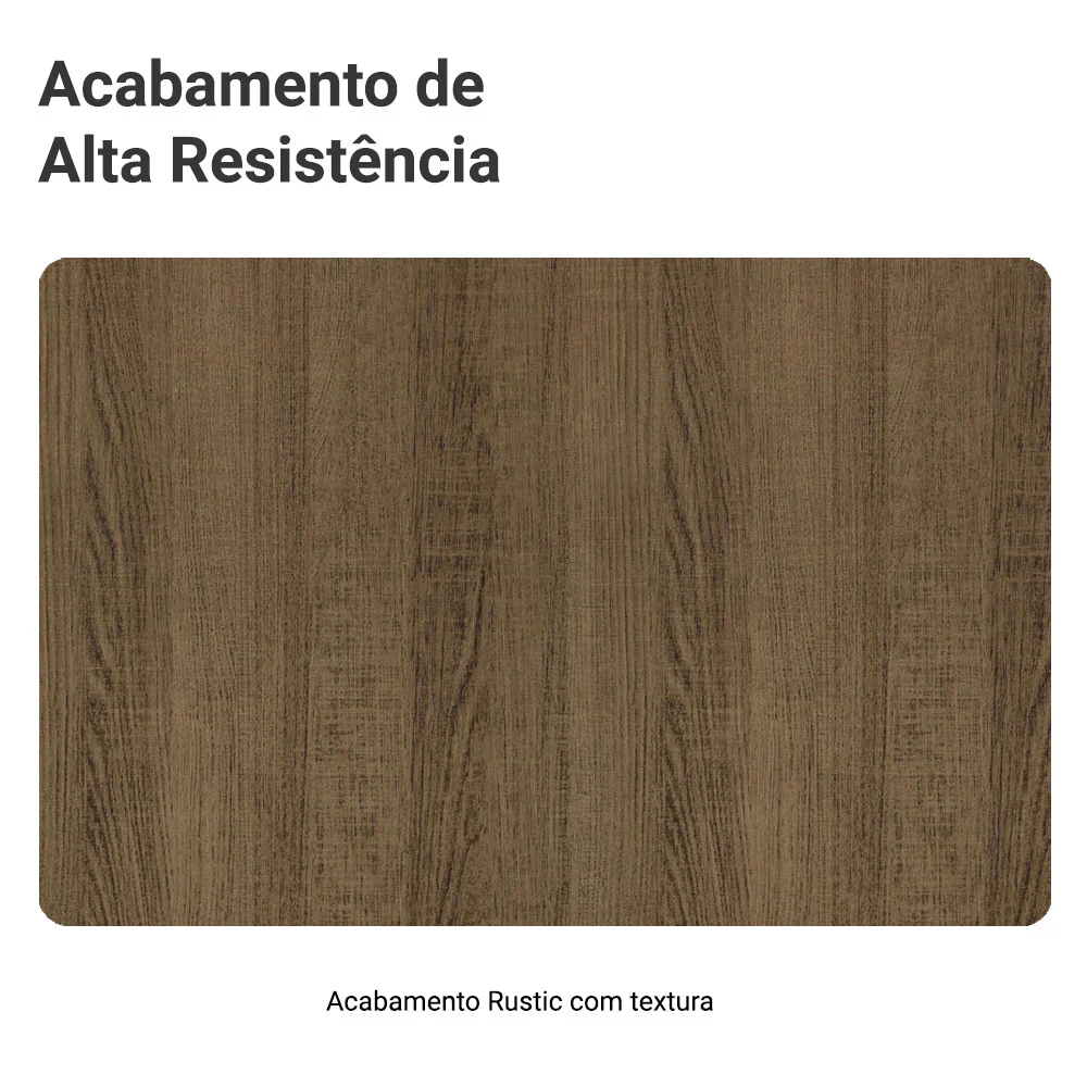 Cristaleira Suspensa 70 cm 2 Portas de Vidro Rustic Madesa - Image 10