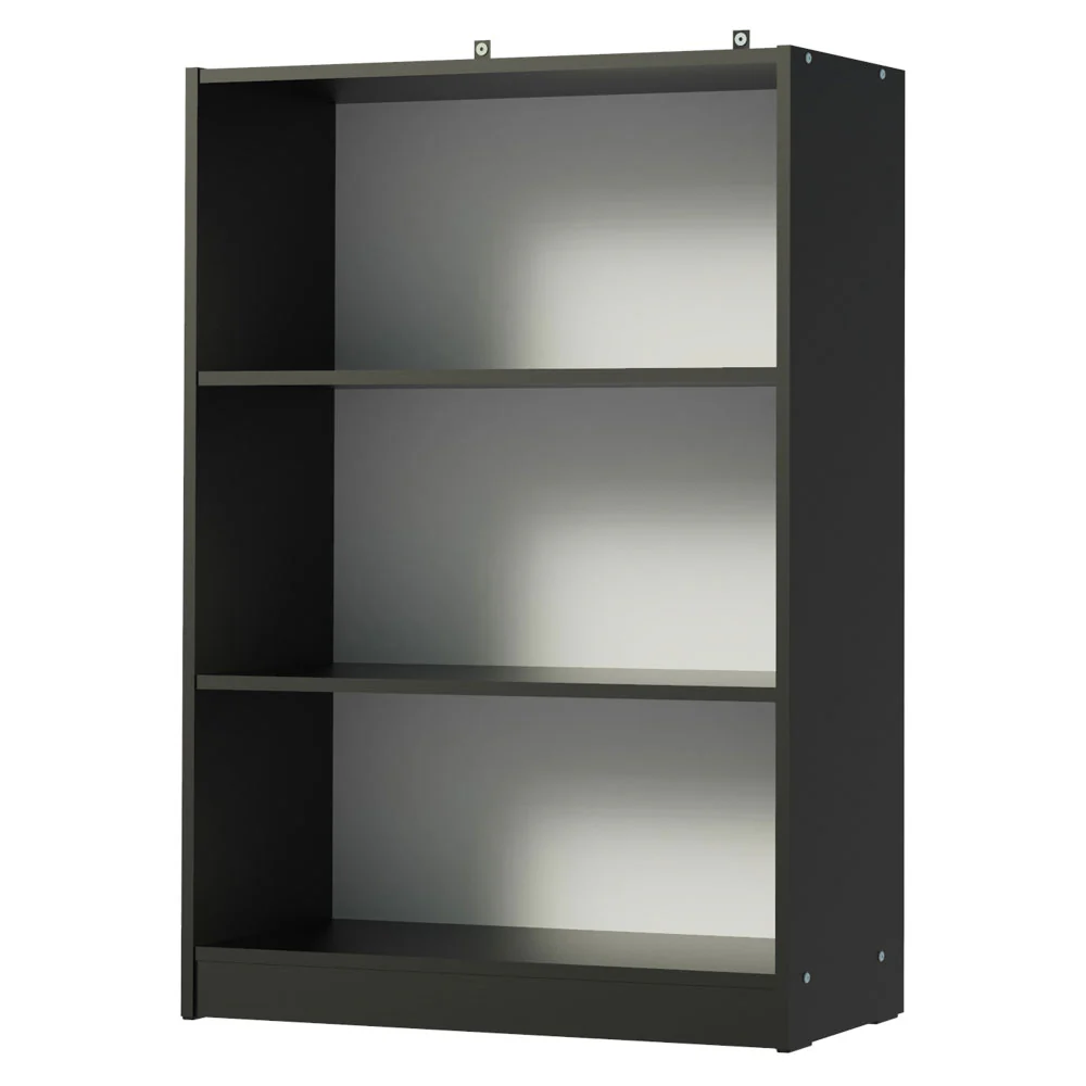Estante Livreiro Madesa 6907 com 3 Nichos Preto - Image 10
