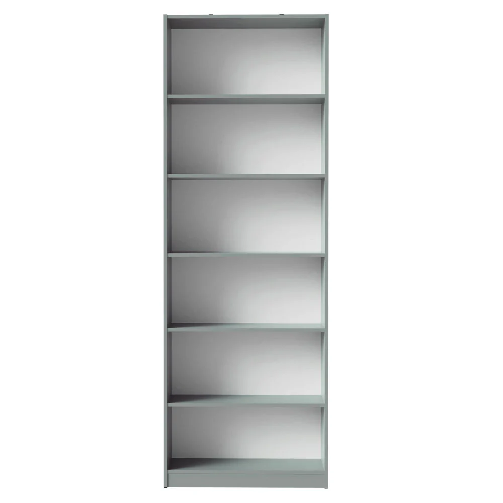 Estante Livreiro Madesa 6908 com 6 Nichos Cinza - Image 9