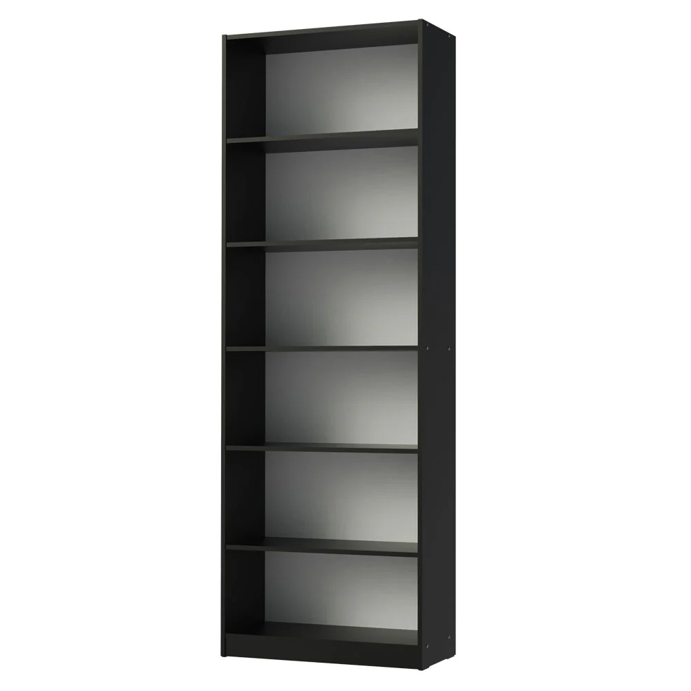 Estante Livreiro Madesa 6908 com 6 Nichos Preto - Image 9