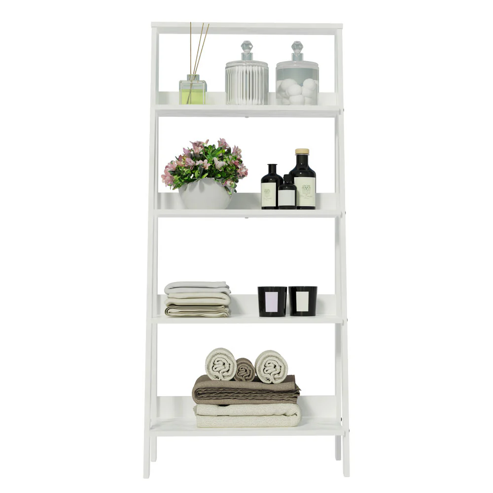 Estante Organizadora Multiuso para Banheiro com 4 Prateleiras Madesa Branco - Image 4