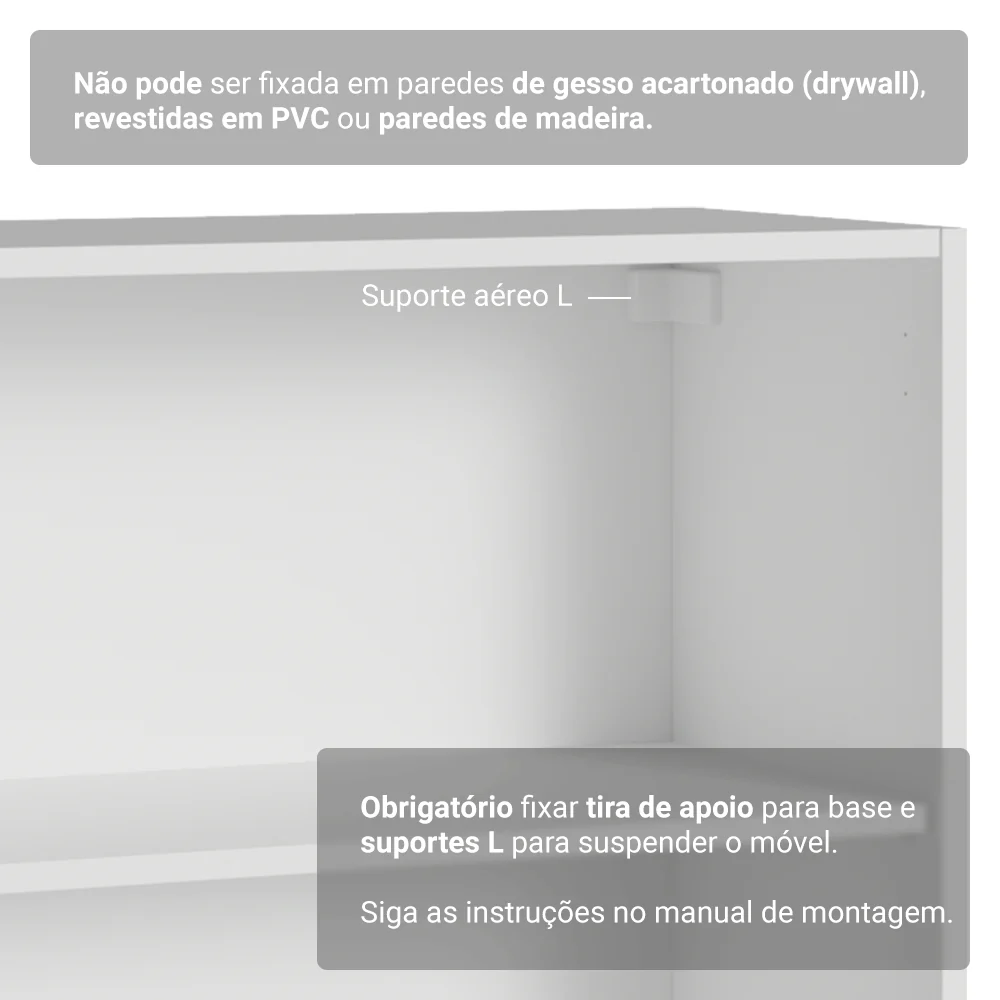Estante Sala de Estar com Rack + Cristaleira 230cm Branco/Verde/Branco Vik Madesa 01 - Image 9