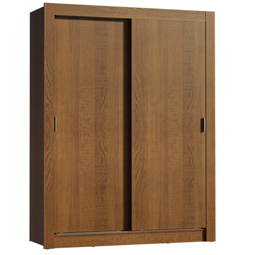 Guarda-Roupa Solteiro Madesa Dallas Plus 2 Portas de Correr 4 Gavetas Rustic - Image 2