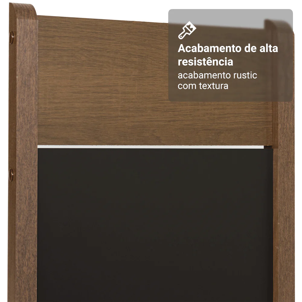 Kit 2 Cadeiras 4280 Madesa Rustic/Preto - Image 8
