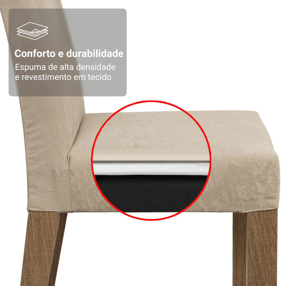 Kit 2 Cadeiras de Jantar 4255 Madesa Rustic/Imperial - Image 9