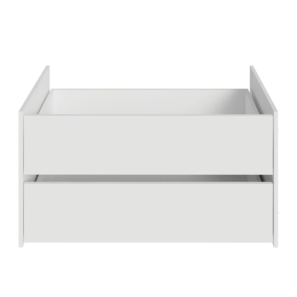 Kit 2 Gavetas para Guarda-Roupa Modulado Neo Branco Madesa - Image 5
