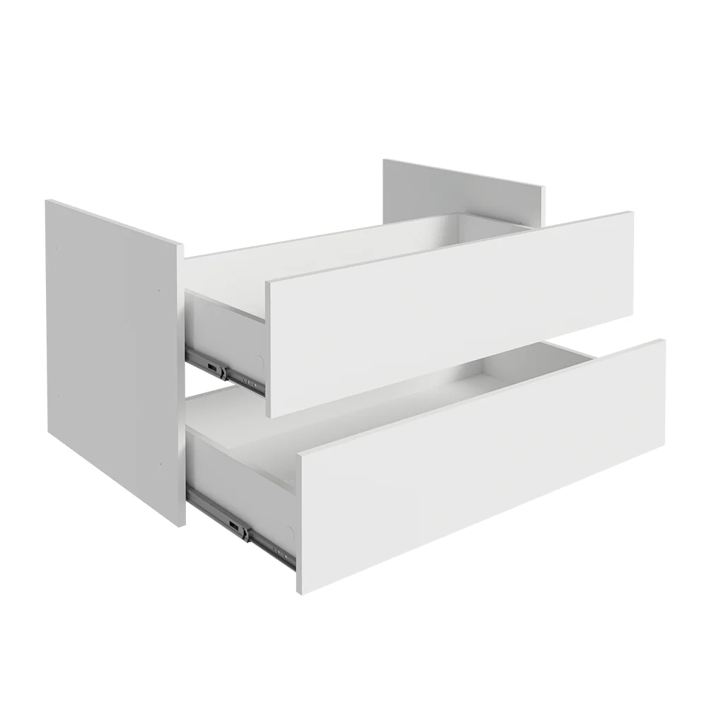 Kit 2 Gavetas para Guarda-Roupa Modulado Neo Branco Madesa - Image 6