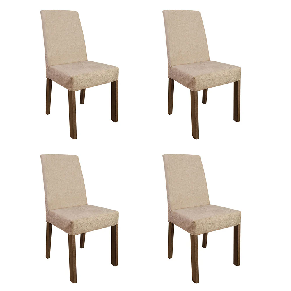 Kit 4 Cadeiras de Jantar 4255 Rustic/Imperial Madesa - Image 2