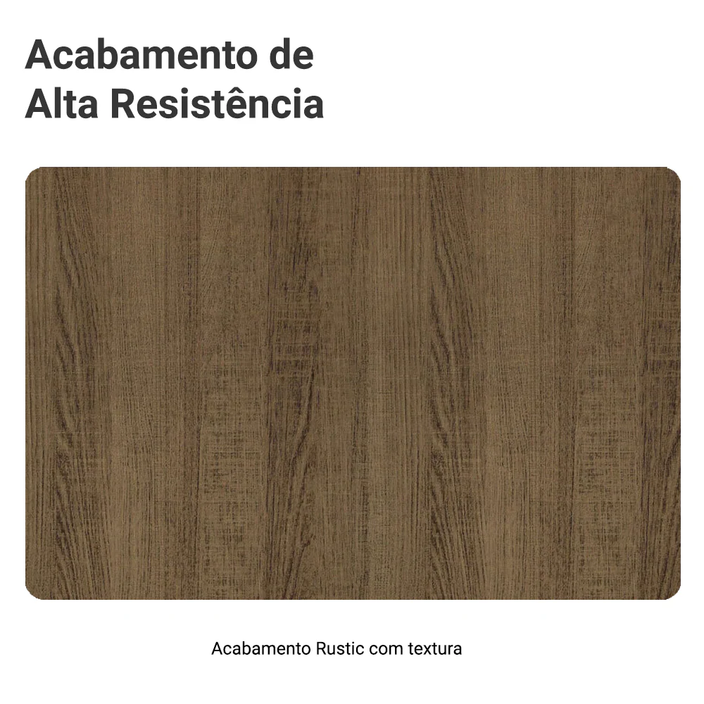 Kit Balcão + Cristaleira 70cm Rustic Stella Madesa 01 - Image 10
