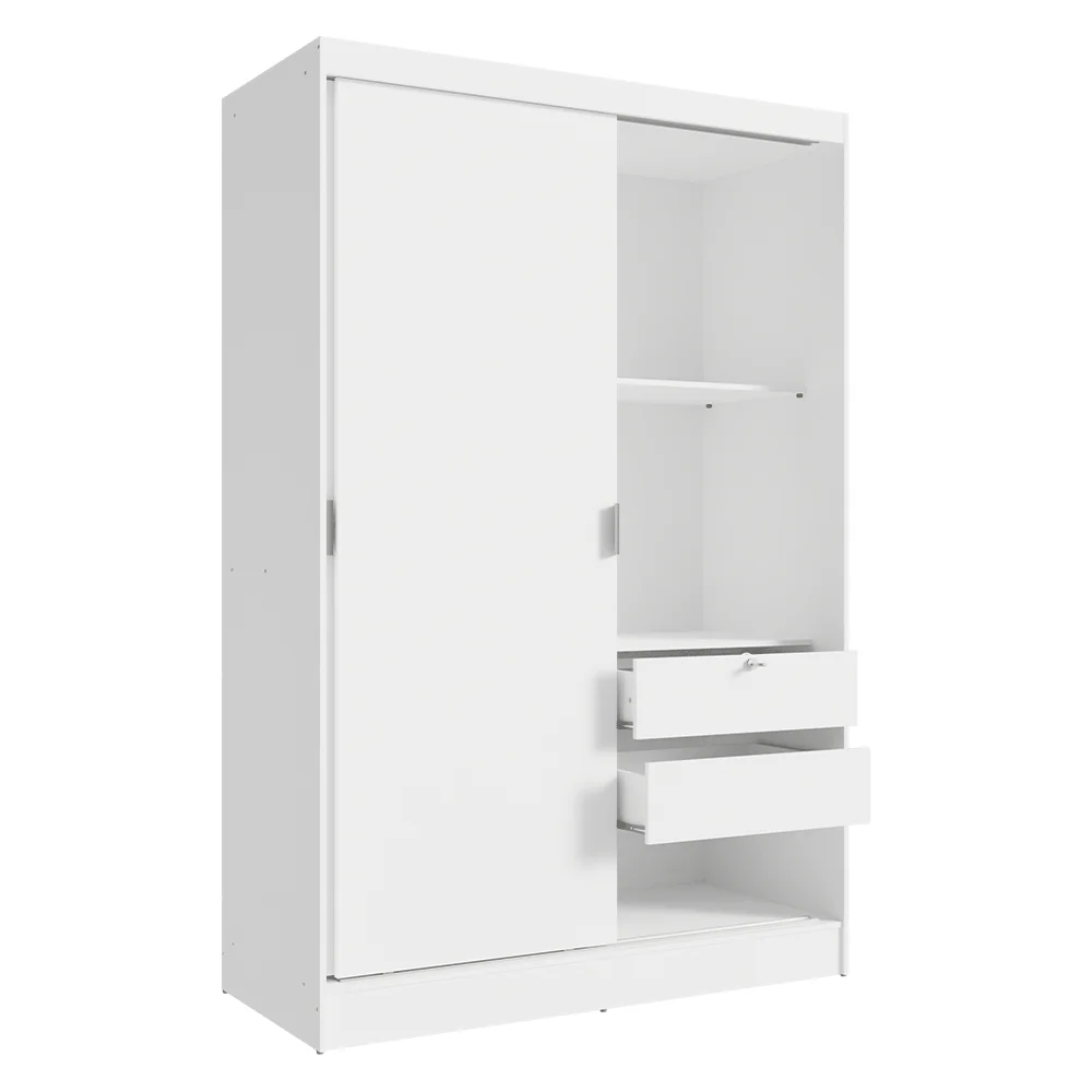 Quarto Infantil Completo Guarda-Roupa 2 Portas 2 Gavetas e Cômoda Madesa - Image 9