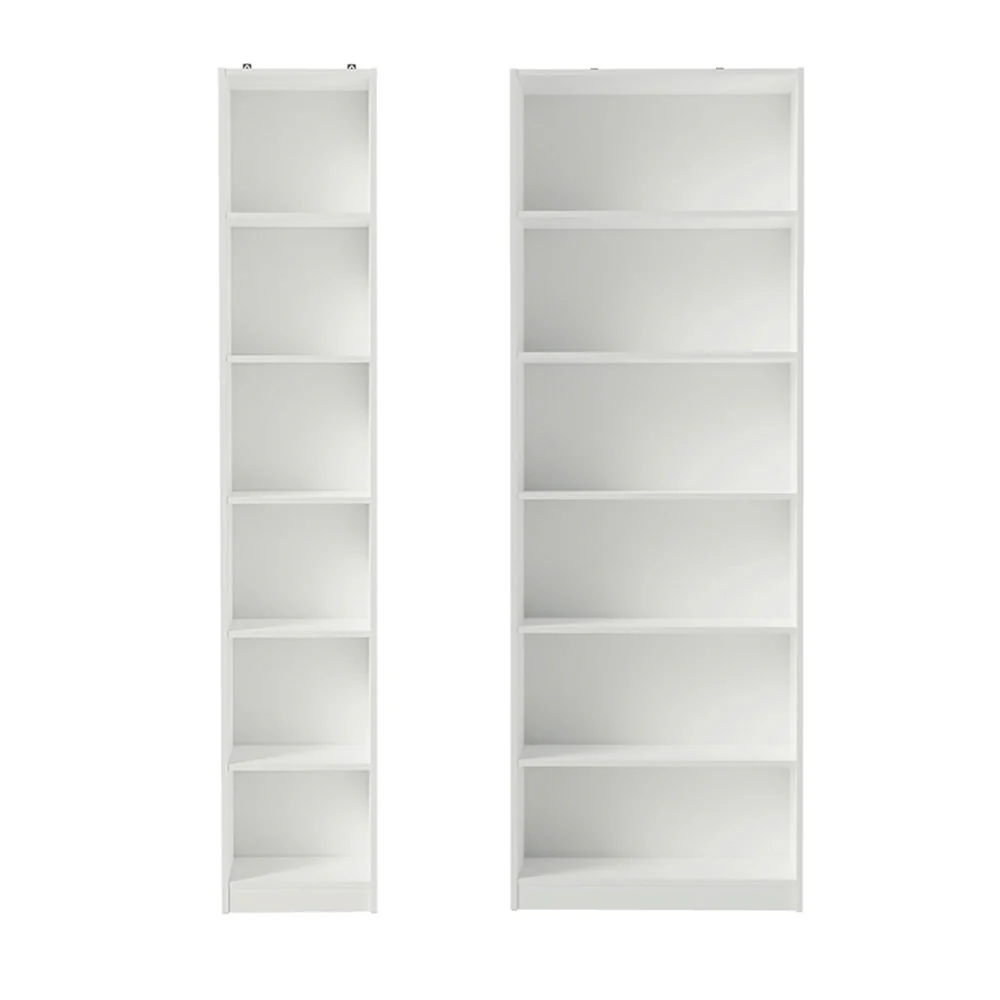 Kit Madesa Estante Livreiro 6908 + Estante Livreiro 6906 Branco - Image 11