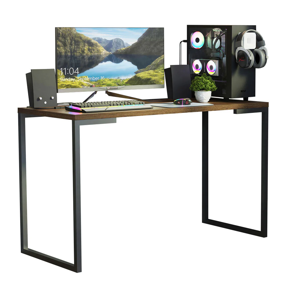 Mesa de Escritório Industrial 120cm Rustic Madesa - Image 2