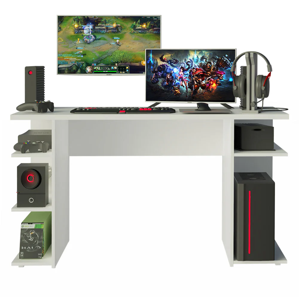 Mesa para Computador Gamer Madesa 9409 Branco - Image 5