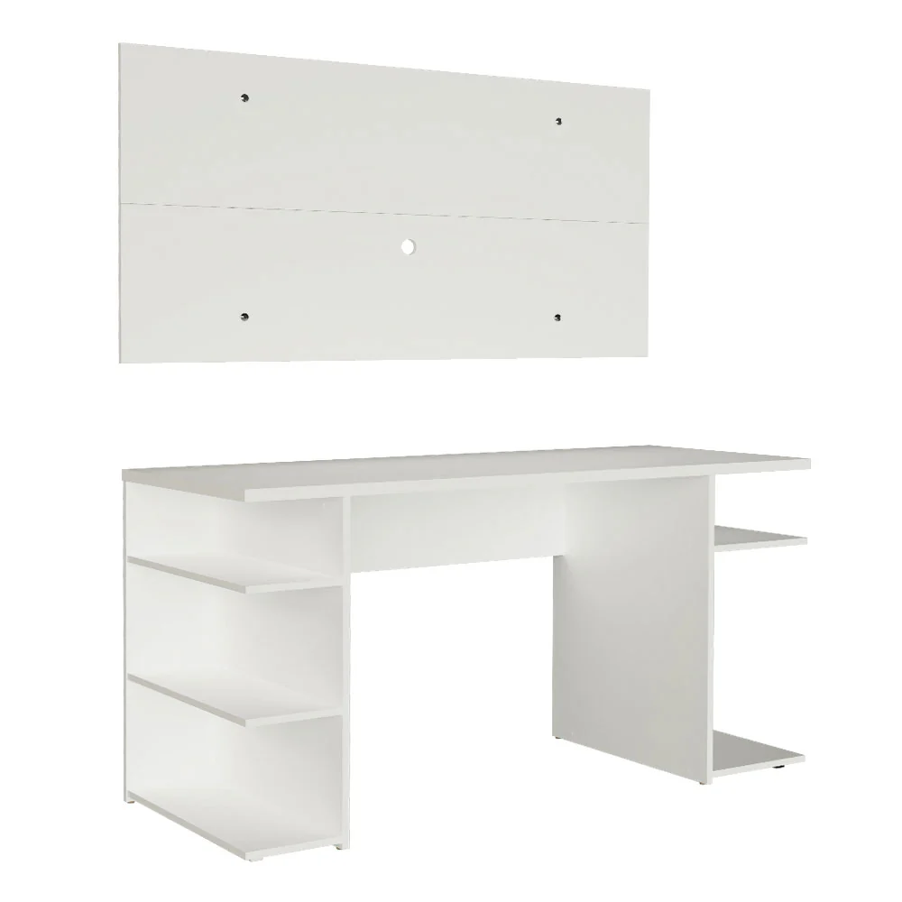 Mesa para Computador Gamer Madesa 9409 e Painel para TV até 50 Polegadas Branco - Image 10