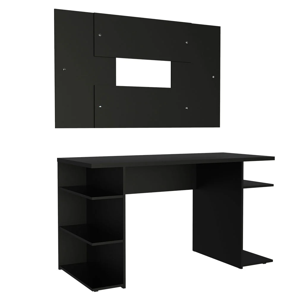 Mesa para Computador Gamer Madesa 9409 e Painel para TV até 58 Polegadas Preto - Image 11
