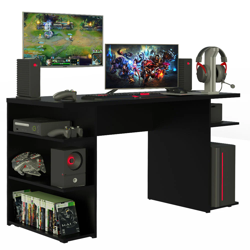 Mesa para Computador Gamer Madesa 9409 Preto - Image 2