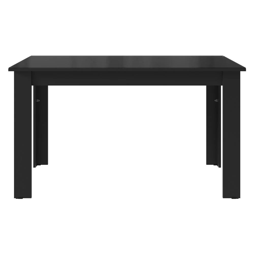 Mesa de Jantar Retangular com Tampo de Vidro Preto 5231 Madesa - Image 3