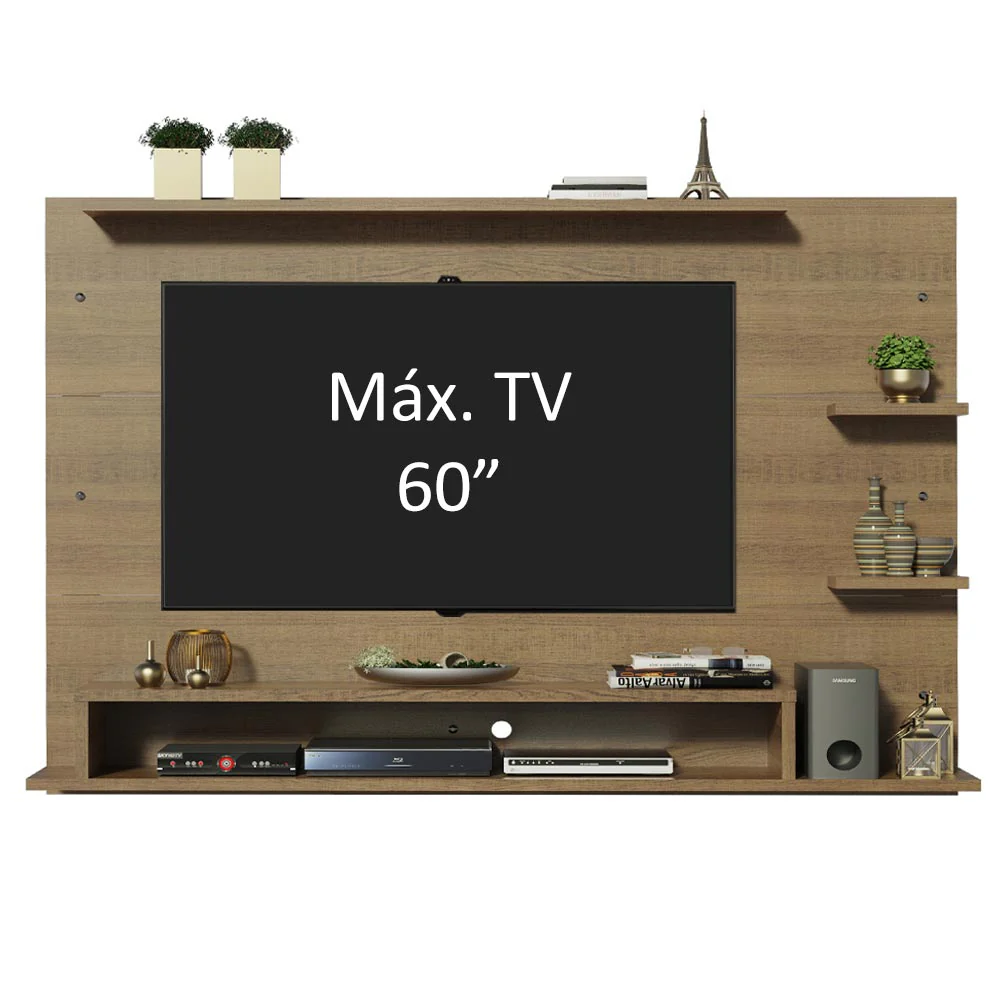 Painel para TV até 60 Polegadas Madesa Alfa Rustic - Image 4