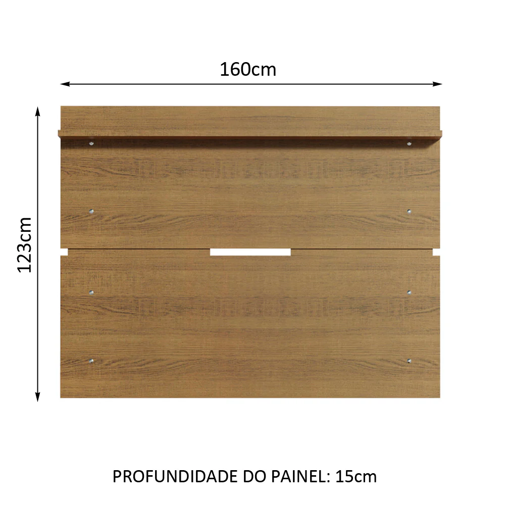 Painel para TV até 65 Polegadas Madesa Rustic - Image 3