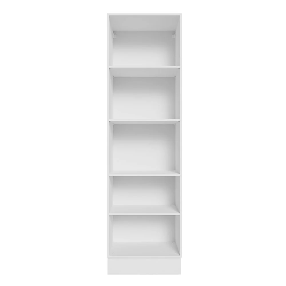 Paneleiro 100% MDF 60 cm com Nichos Abertos para Cozinha Madesa Acordes Branco - Image 5